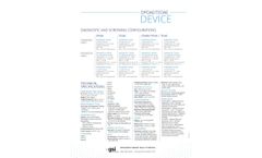 GSI Corti - Model DPOAE/TEOAE - Portable, Battery-operated Diagnostic & Screening Instrument - Datasheet