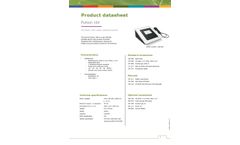 Gymna - Model Pulson 100 - Compact Basic Ultrasound Device - Brochure