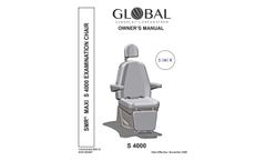 Premium - Model MAXI 4000 - ENT Exam Chair - Manual