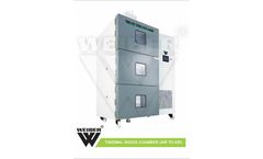 ACMAS - Three Zone Air to Air Thermal Shock Test Chamber