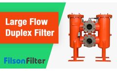 Duplex Strainers, Duplex Basket Filters Manufacturer and Supplier - FilSon Filters - Video