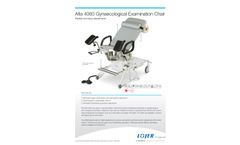 Afia - Model 4060 - Gynaecological Examination Chair - Brochure
