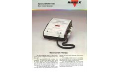 Spectrum - Model Micro-1000 - Clinical Micro Current Generator - Datasheet