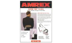 Z-Stim - Model 100 - Transcutaneous Electrical Nerve Stimulation - Brochure