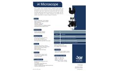 LW Scientific - Model i4 Infinity - 4 Objective Microscope Brochure