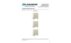 Model BV03 - 4 Drawer Super Saver Cart - Datasheet