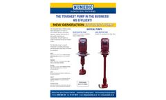 Numedic - Model NG - Vertical Effluent Pump - Brochure