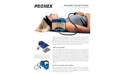 Pronex - Pneumatic Cervical Traction Brochure