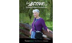 Live Active Five - Model PM4155EB - Portable Oxygen Concentrators- Brochure