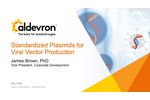 Standardized Plasmids for Viral Vector Production - James Brown, Ph.D. - Video
