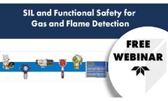 Free Training Webinar – SIL and Functional Safety for Gas and Flame Detection - Video