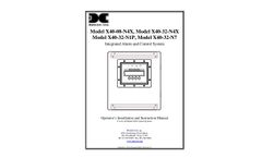 Model X40 - Multichannel Gas Alarm & Control System - User Manual