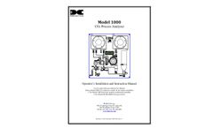 Model 1000 CO2 Process Analyzer - User Manual