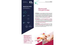 SEQENS - Salicylic Acid Pharma - Brochure