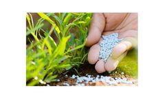 Water retention agent special for mixing with fertilizers