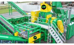 CM Steel Liberation Systems - Scrap Tire Processing - Stage 2 - Video