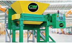 CM - Model H-25 - Medium-Duty Dual Shaft Shredder