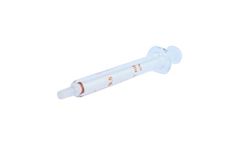 Model 1ml - Interchangeable Glass Syringe (Glass Tip)