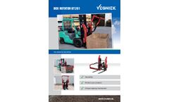 Vegniek - Model BT201 - Compact Forward Tipping Box Rotator - Brochure
