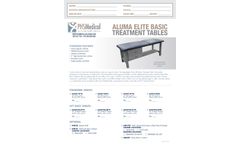 Aluma Elite Basic Treatment Table Brochure