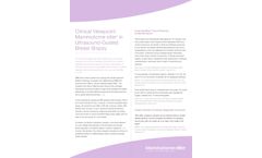 Mammotome - Model elite - Ultrasound-Guided Breast Biopsy Device Brochure