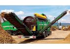 Powerscreen - Model TTS 520E - Full Electric Two-Fraction Mobile Drum Screen
