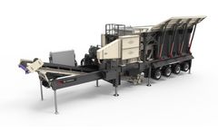 Powerscreen - Model CRJ3750 - High Production Portable Crushing Machine