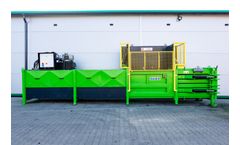 Bartontech - Model 800 Cross - Semi-Automatic Baler and Horizontal Press
