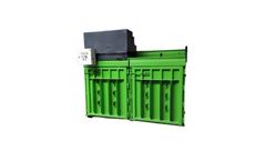 Bartontech - Model 300 - Double Chamber Vertical Baler Press