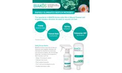 BIAKOS - Antimicrobial Skin & Wound Cleansing Solutions Brochure