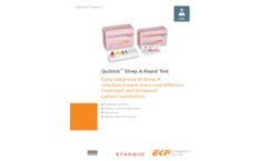 QuStick - Strep A Rapid Test - Brochure