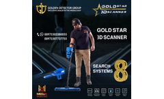 mega detection - Gold Star 3D Scanner - Professional Metal Detector for Treasure Hunters