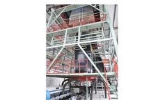 Xinfu - 4-Layer Co-Extrusion Geomembrane Film Blowing Machine