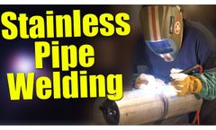 TIG Welding 10 Gauge Stainless Pipe (with the HFT Purge Elite) - Video