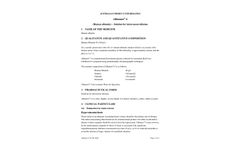 Albumex - Model 4 - 40g/L Human Albumin - Brochure