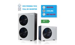 MICOE - Model MMHP-008,012,018,020,026B1,B2 - Heating&cooling&hot water heat pump