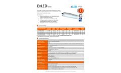 Abtech - Model ExLED Z1 - Linear Led Luminaire Brochure