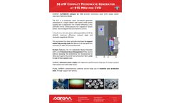 SAIREM - Model GLP360 COMPACT - 5 kW to 36 kW Microwave Generators at 915 MHz Brochure