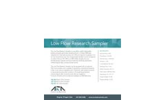 ARA - Model LFR-6 - Low Flow Research Sampler - Brochure