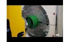 IPM Italy - Belling machine for big diameter PP pipes - BA400/PP - Video