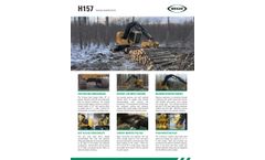 Weiler - Model H157 - Track Harvester - Brochure