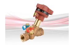 Crane - Model D934 DN15 - Ultra Low Flow Fixed Orifice Double Regulating Valve (FODRV) - Bronze