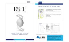 Care - Model RYCF - Conventional Intraocular Lenses - Brochure