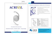 Advanced Featured Intraocular Lense - Brochure