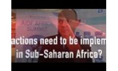 AIDF Africa Summit 2016 Interview with Luc Provost, CEO, B Medical Systems - Video