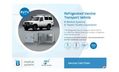 Refrigerated Vaccine Transport Vehicle - Brochure