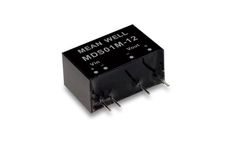 MW - Model MDS01 & MDD01 series - 1W  SIP Package DC-DC Medical Grade Unregulated Converter