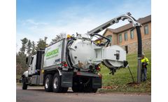 Aquatech - Model B-Series - Rear-Mounted Sewer Cleaner