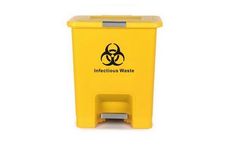 Famed - Model FA-BP10Y 10L - Medical Waste Bin