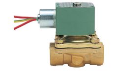 Recreonics - Model 2 Inch ASCO - Red Hat Brass Solenoid Valve